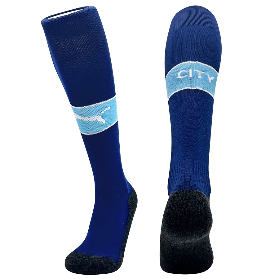 AAA Quality Manchester City 24/25 Home Soccer Socks